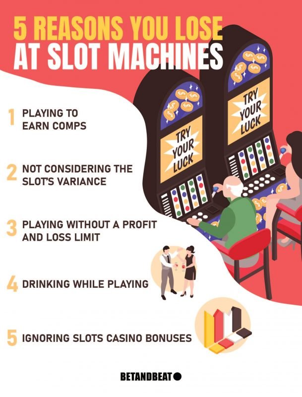 why do you always lose on slot machines
